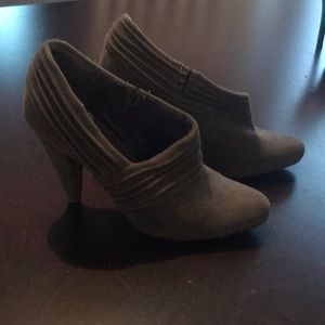 Gray Booties/Heels